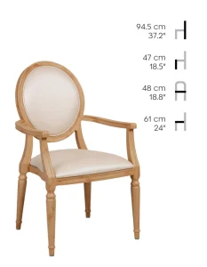 Model 1 with armrests