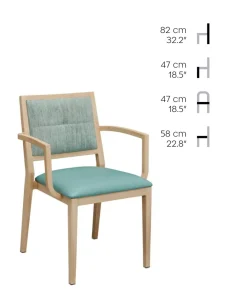 Model 5 with armrests